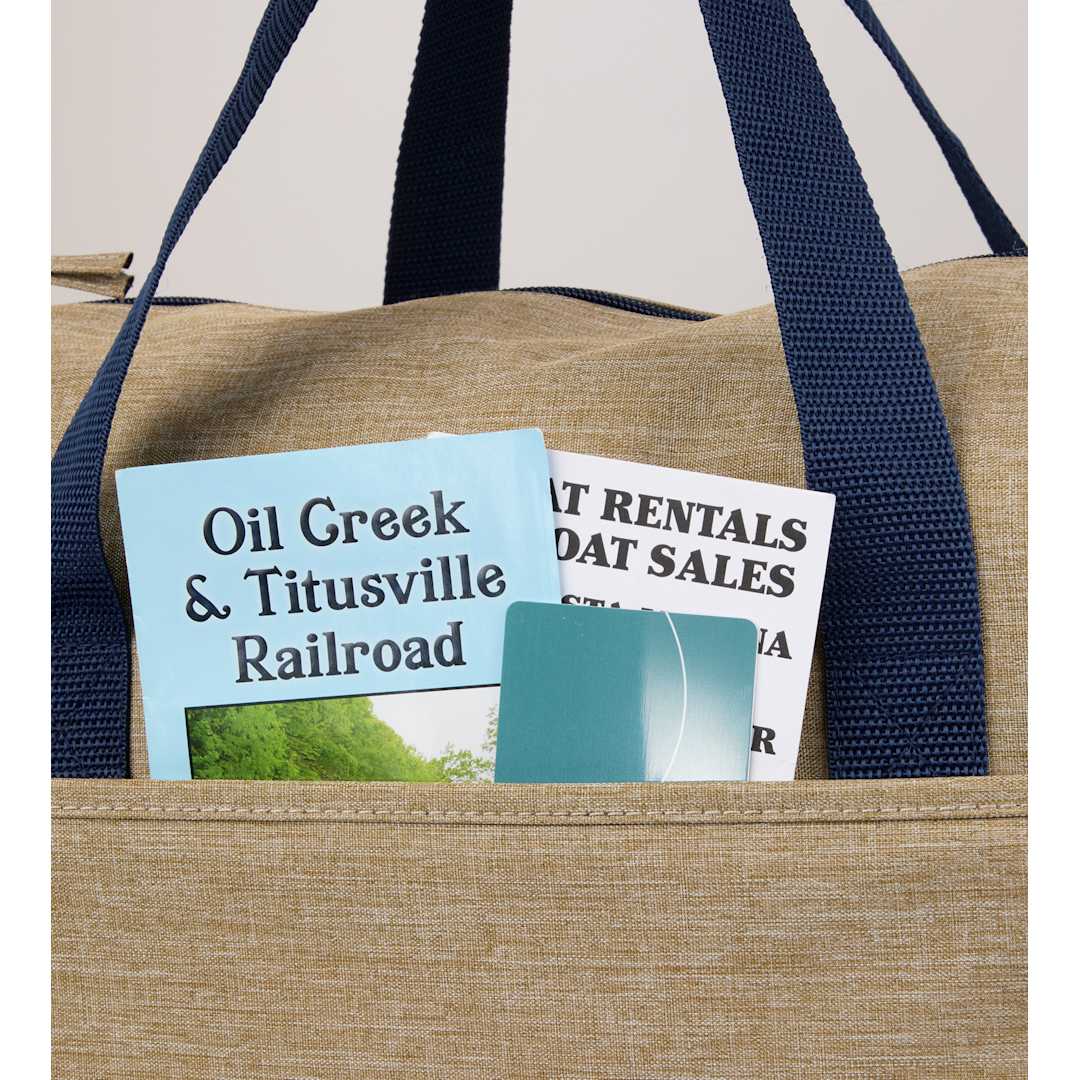 Brighton Recycled Duffle Bag - SM-8209 Tan