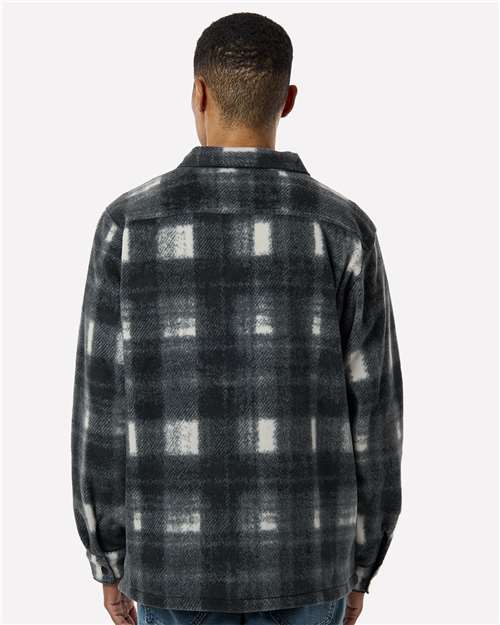 Columbia Men's Steens Mountain™ Printed Shirt Jacket II - 209769 Chalk Omblur