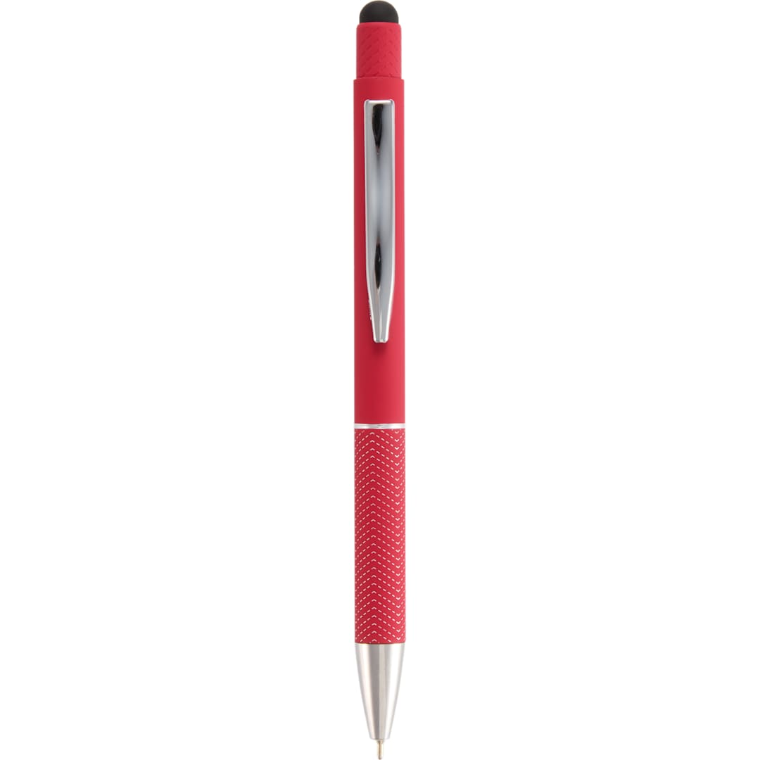 Nadine Recycled Soft Touch Gel Stylus - 1066-70 Red