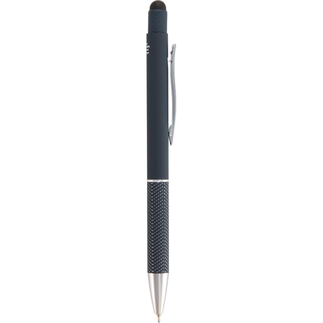 Nadine Recycled Soft Touch Gel Stylus - 1066-70 Blue