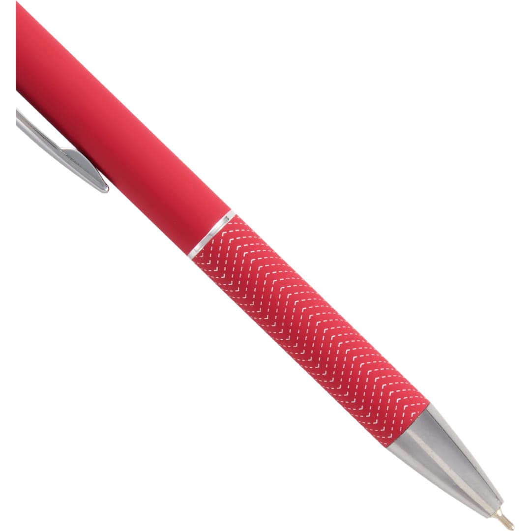 Nadine Recycled Soft Touch Gel Stylus - 1066-70 Red
