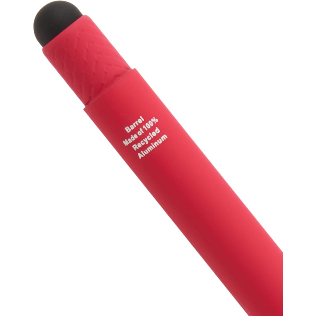 Nadine Recycled Soft Touch Gel Stylus - 1066-70 Red