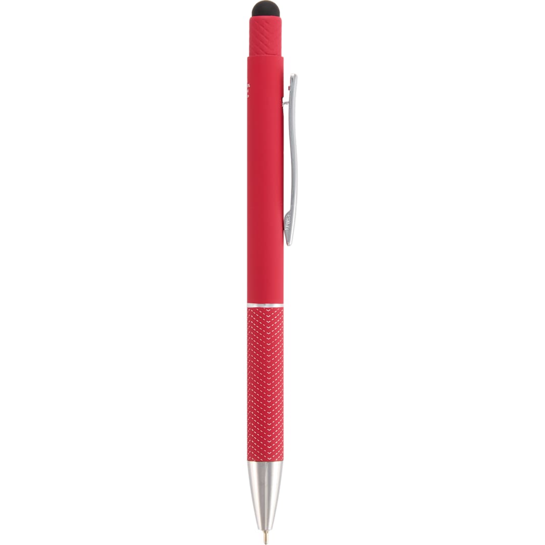 Nadine Recycled Soft Touch Gel Stylus - 1066-70 Red