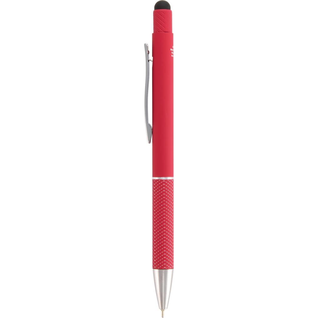 Nadine Recycled Soft Touch Gel Stylus - 1066-70 Red