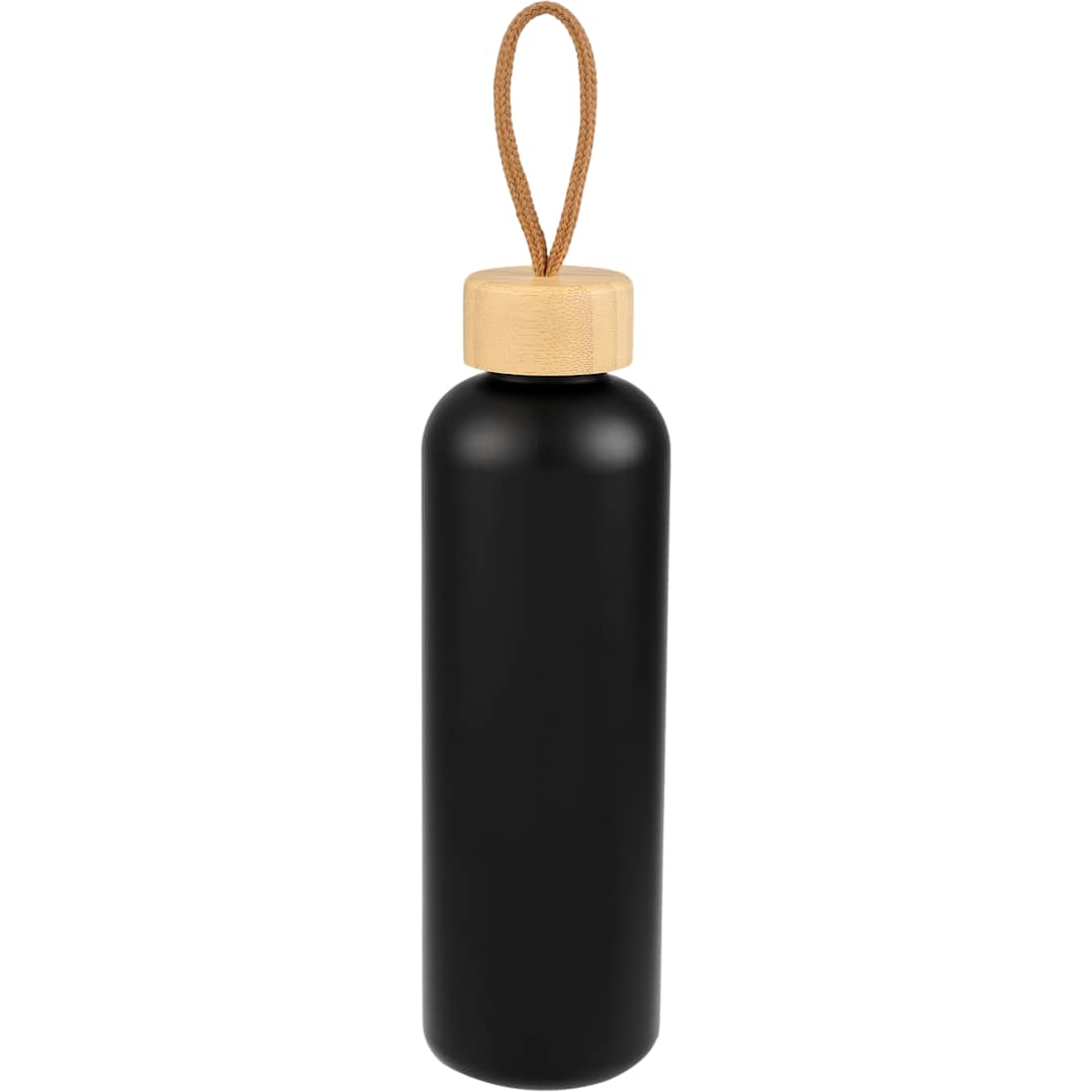 Tania Recycled Bottle w/ FSC® Bamboo Lid 26oz - 1602-18 Black