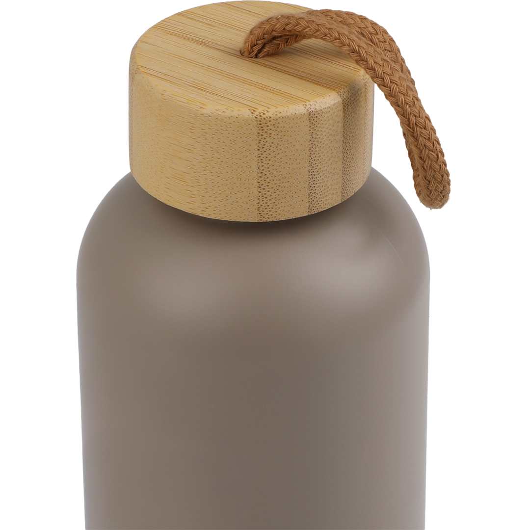 Tania Recycled Bottle w/ FSC® Bamboo Lid 26oz - 1602-18 Brown
