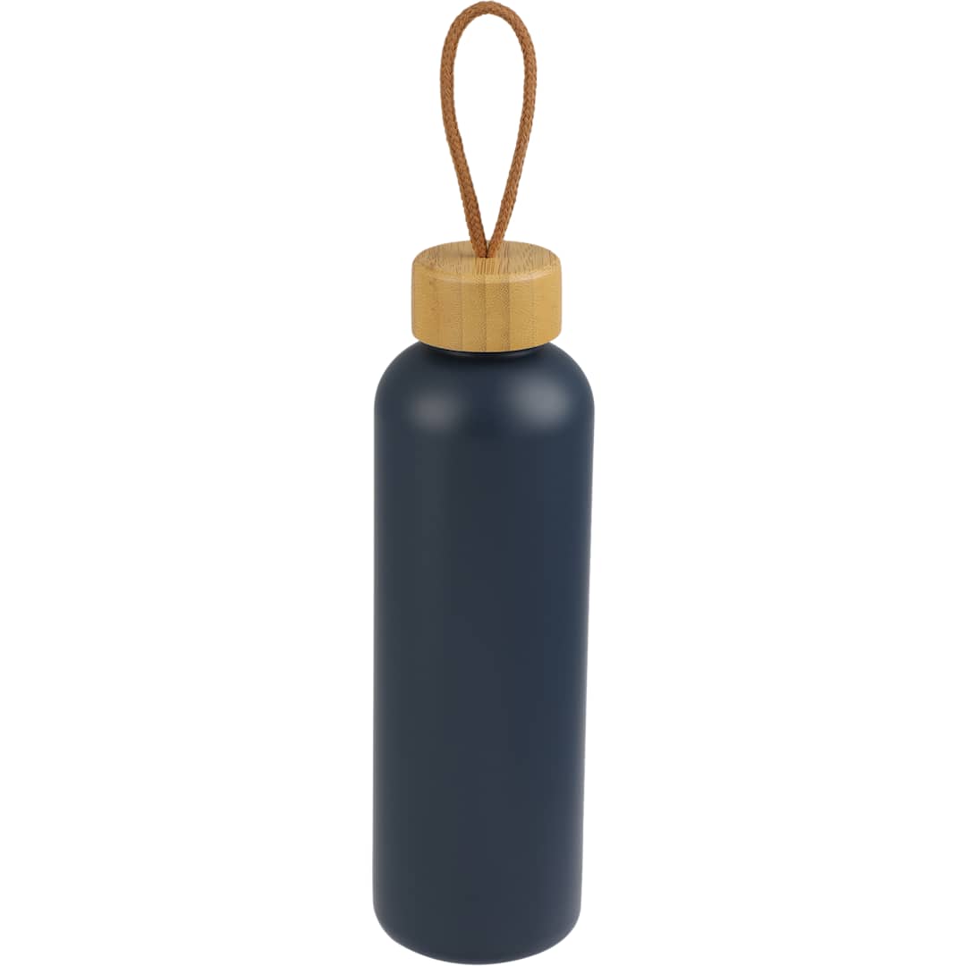 Tania Recycled Bottle w/ FSC® Bamboo Lid 26oz - 1602-18 Blue