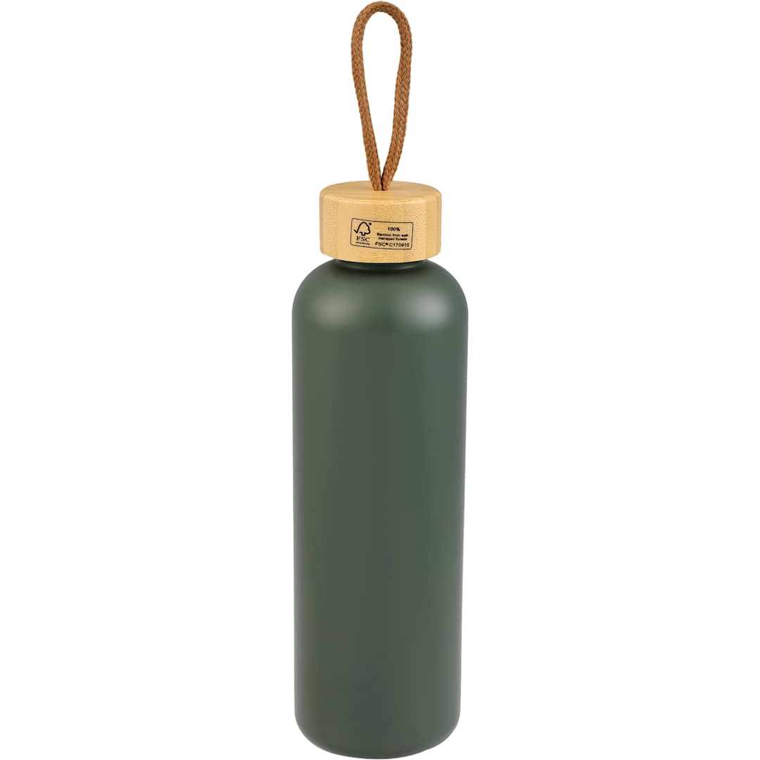 Tania Recycled Bottle w/ FSC® Bamboo Lid 26oz - 1602-18 Green