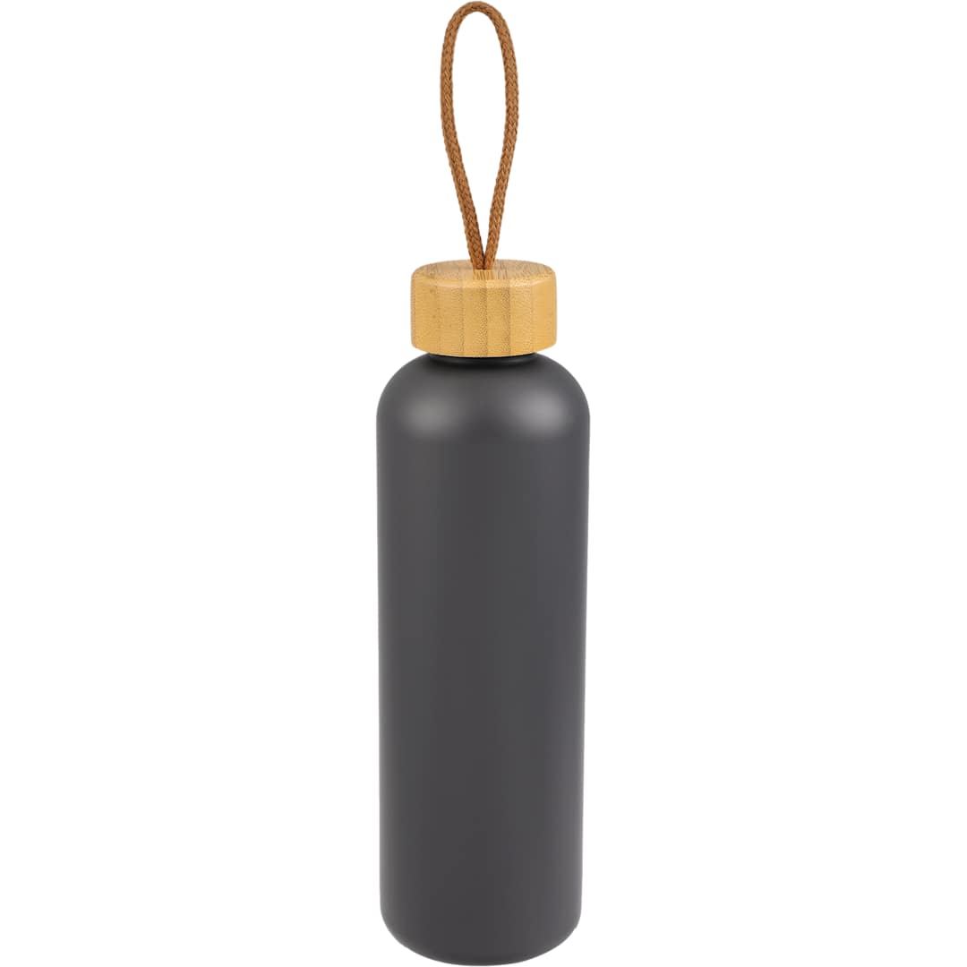 Tania Recycled Bottle w/ FSC® Bamboo Lid 26oz - 1602-18 Grey