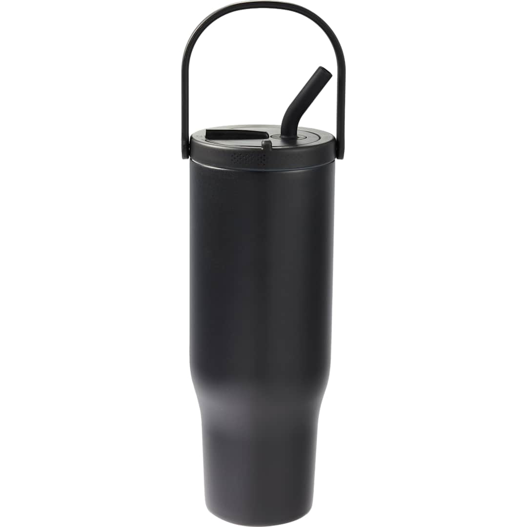 Trinity Recycled Straw Leak proof Tumbler 30oz - 1602-32 Black