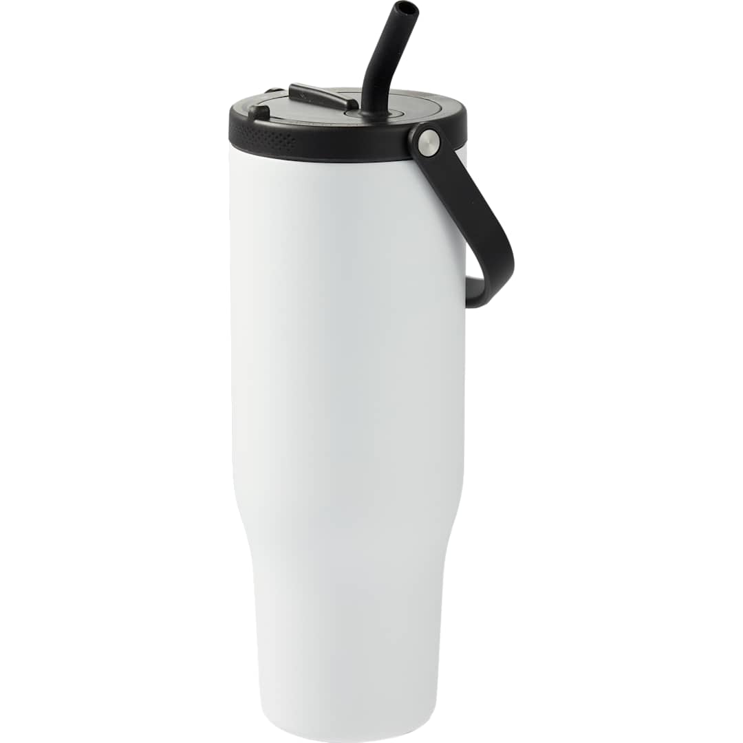 Trinity Recycled Straw Leak proof Tumbler 30oz - 1602-32 White