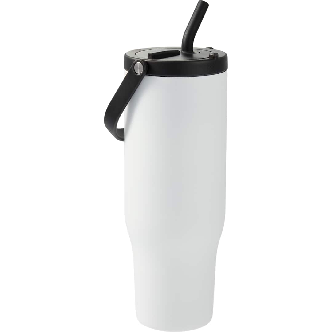 Trinity Recycled Straw Leak proof Tumbler 30oz - 1602-32 White
