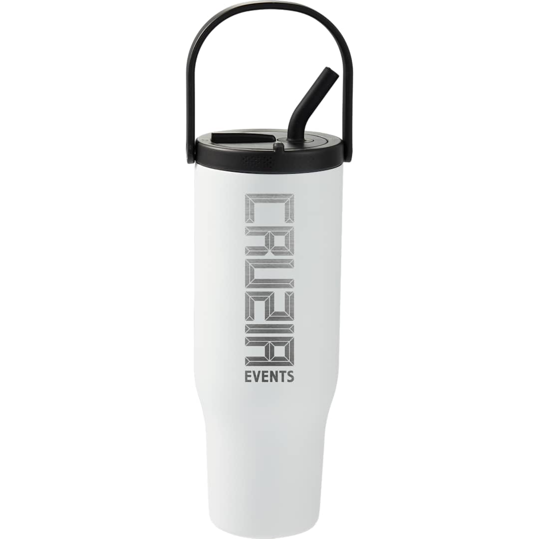 Trinity Recycled Straw Leak proof Tumbler 30oz - 1602-32 White