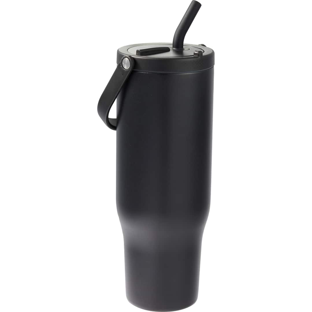 Trinity Recycled Straw Leak proof Tumbler 30oz - 1602-32 Black