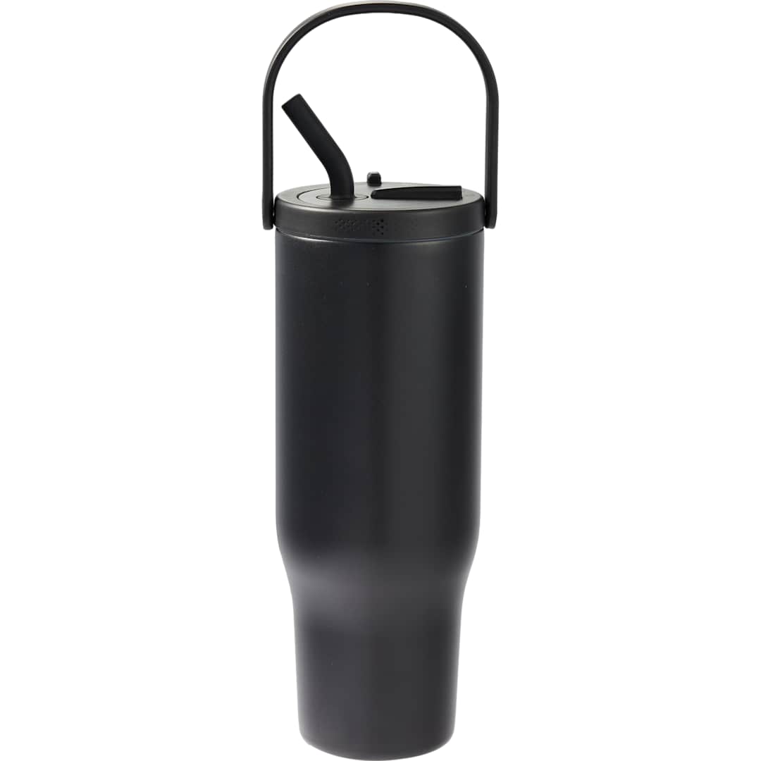 Trinity Recycled Straw Leak proof Tumbler 30oz - 1602-32 Black