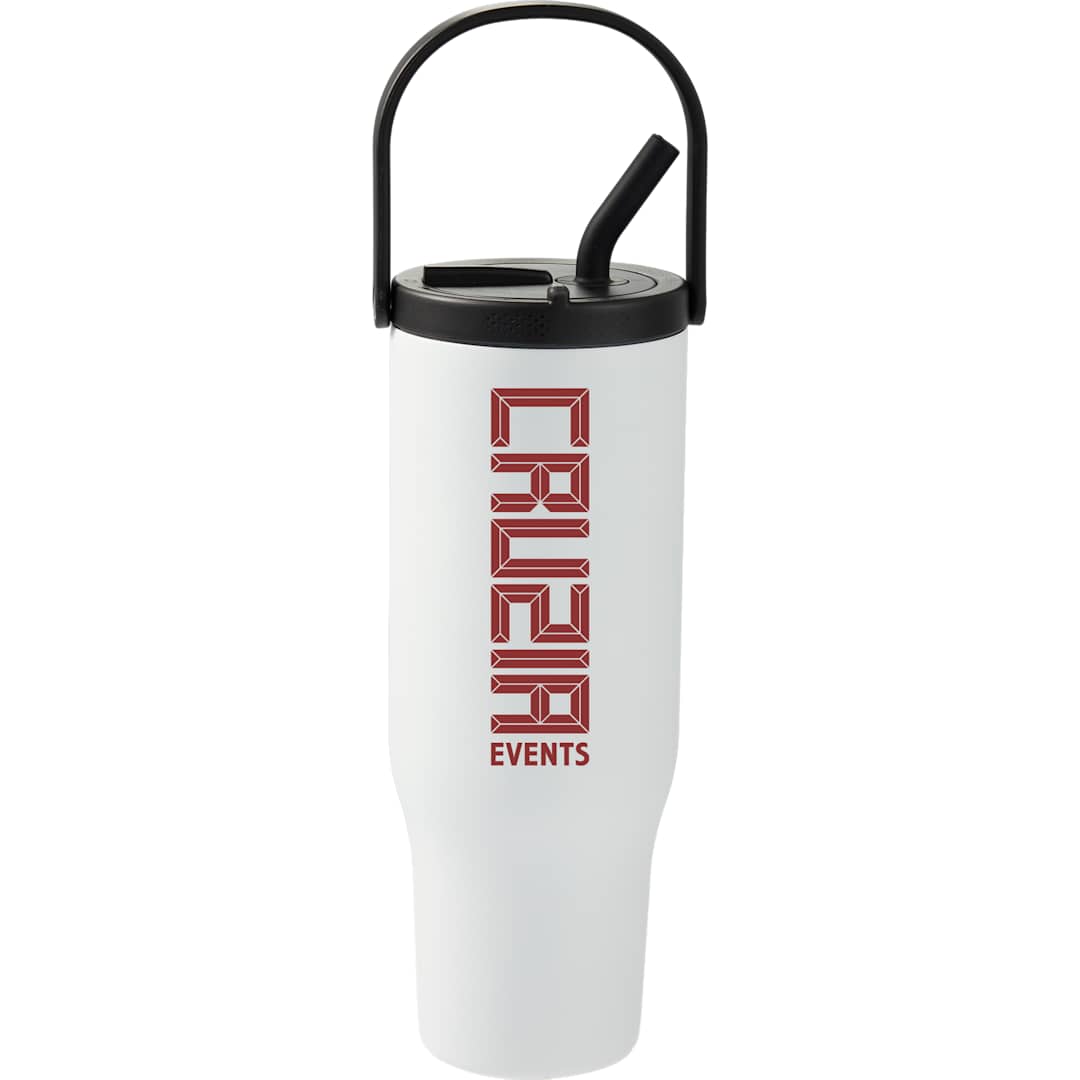 Trinity Recycled Straw Leak proof Tumbler 30oz - 1602-32 White