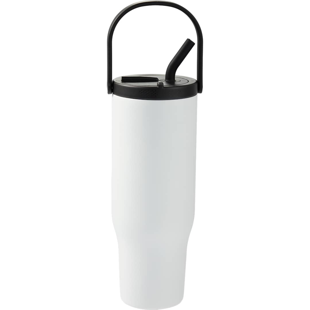 Trinity Recycled Straw Leak proof Tumbler 30oz - 1602-32 White