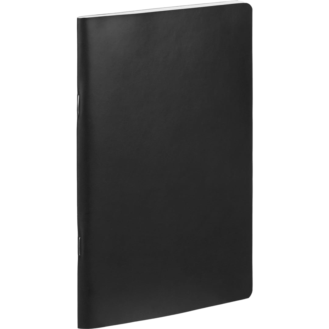 5.5” x 8” FSC ® Recycled Mano Slim Meeting Journal - 2900-61 Black