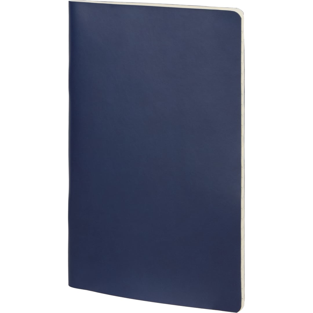 5.5” x 8” FSC ® Recycled Mano Slim Meeting Journal - 2900-61 Blue