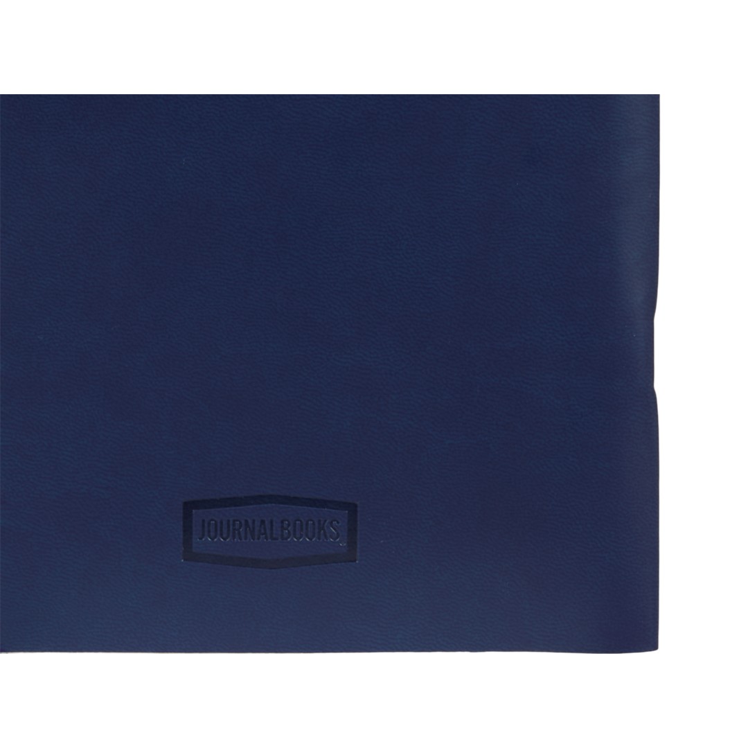 5.5” x 8” FSC ® Recycled Mano Slim Meeting Journal - 2900-61 Blue