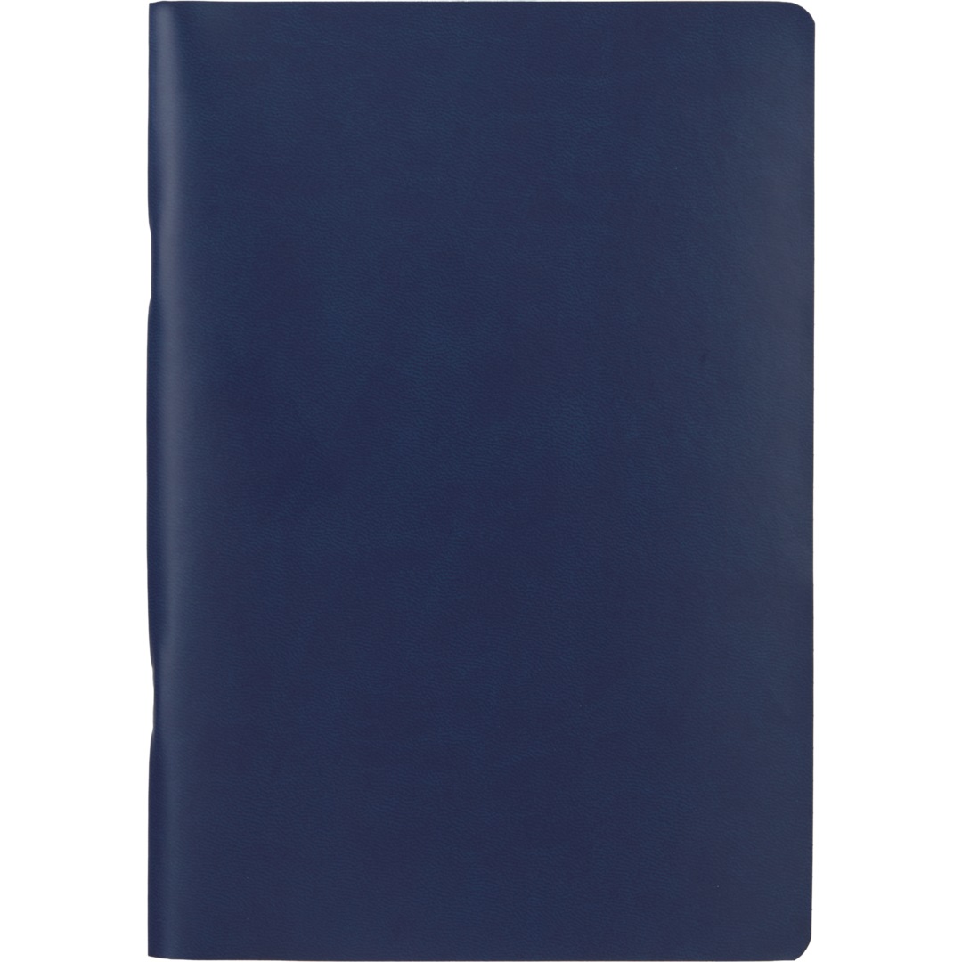 5.5” x 8” FSC ® Recycled Mano Slim Meeting Journal - 2900-61 Blue