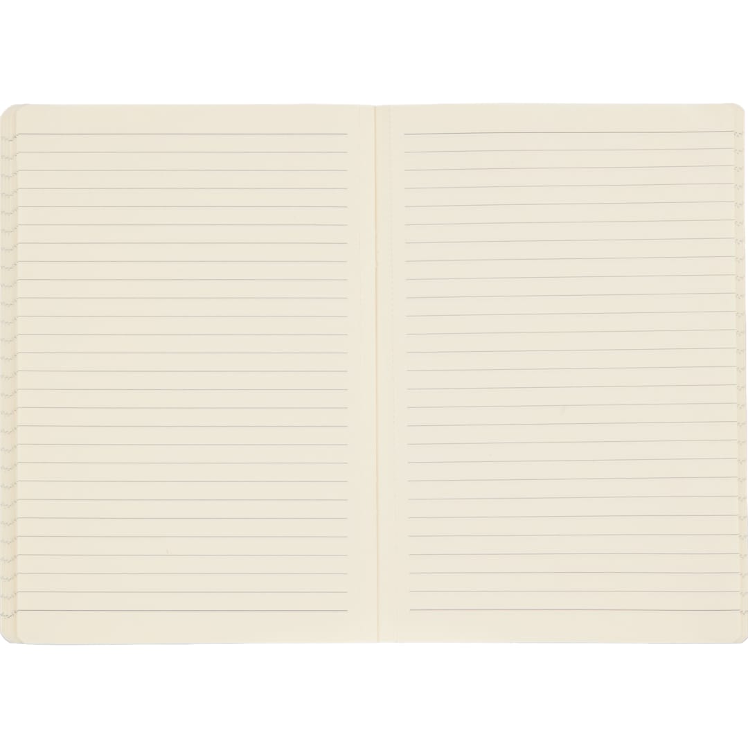 5.5” x 8” FSC ® Recycled Mano Slim Meeting Journal - 2900-61 Orange