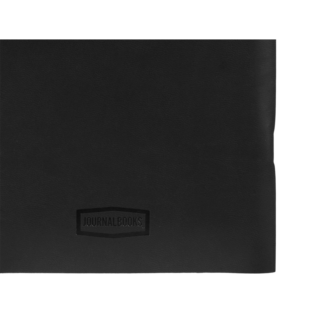 5.5” x 8” FSC ® Recycled Mano Slim Meeting Journal - 2900-61 Black