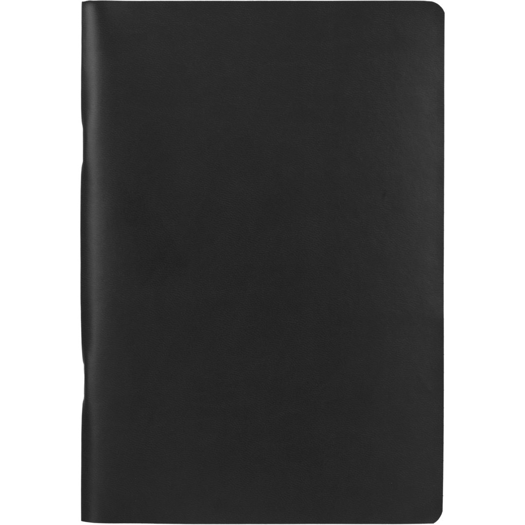 5.5” x 8” FSC ® Recycled Mano Slim Meeting Journal - 2900-61 Black