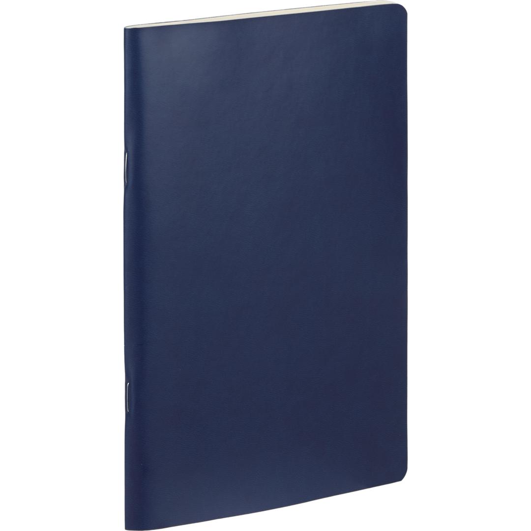 5.5” x 8” FSC ® Recycled Mano Slim Meeting Journal - 2900-61 Blue