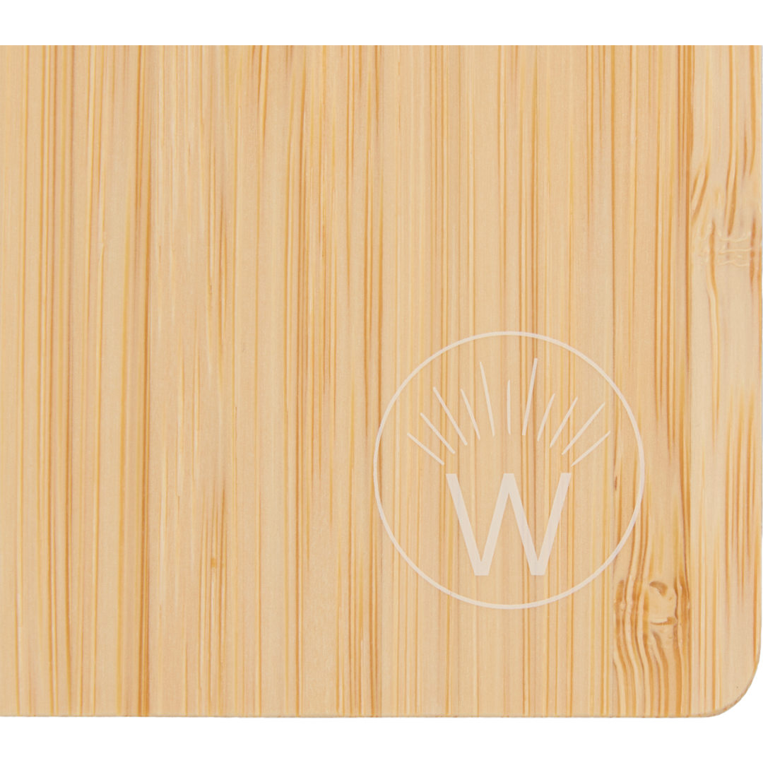 Wellable Wellable™ FSC® 100% Bamboo Sticky Notes Pad - 3002-54 Natural