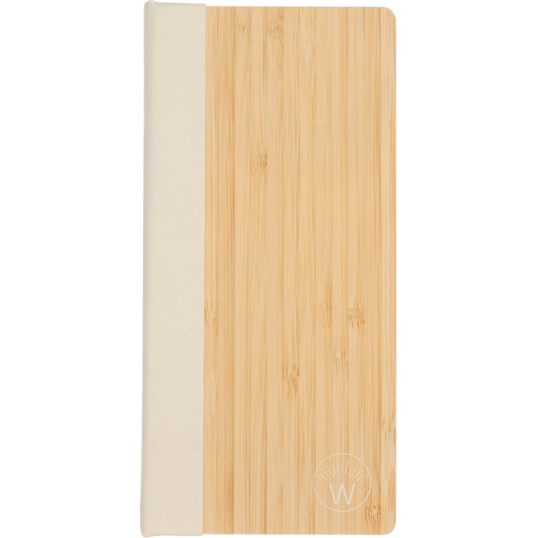 Wellable Wellable™ FSC® 100% Bamboo Sticky Notes Pad - 3002-54 Natural