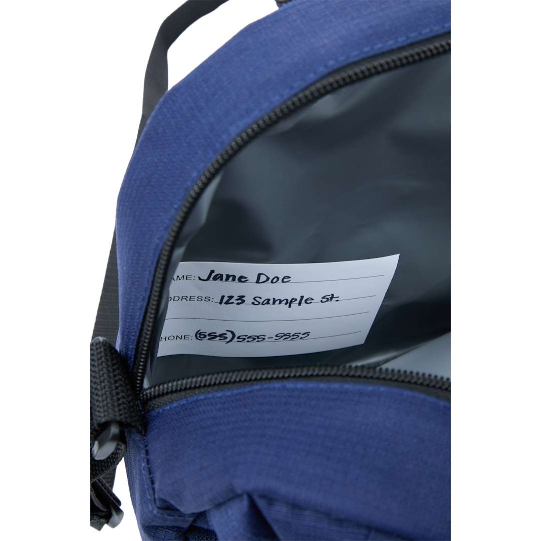 Caribou RPET 6 Can Cooler - 3750-93 Blue