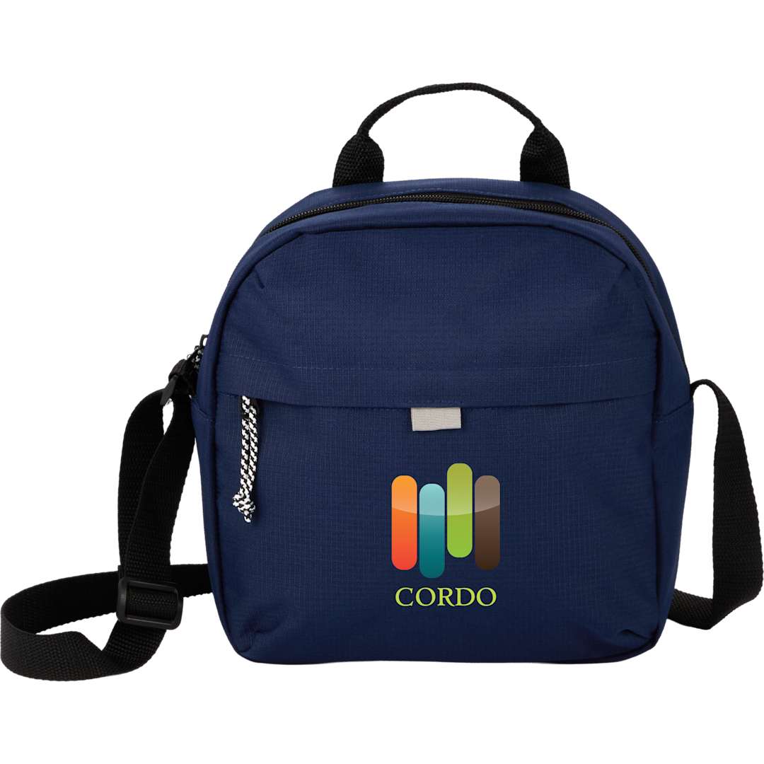 Caribou RPET 6 Can Cooler - 3750-93 Blue