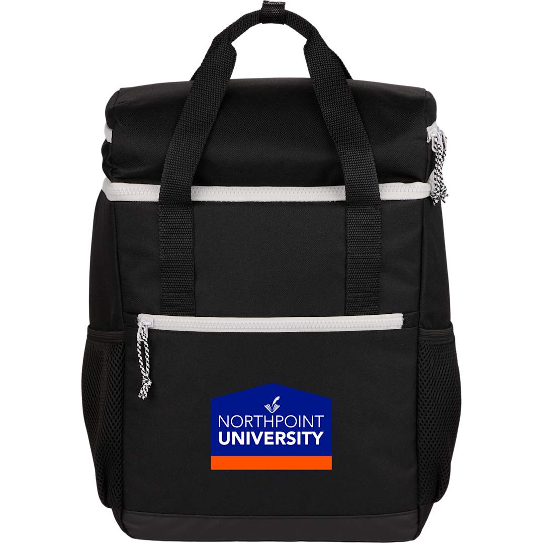 Glacial RPET Backpack Cooler - 3750-96 Black