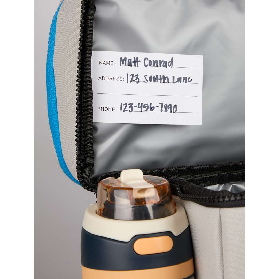 Glacial RPET Backpack Cooler - 3750-96 White