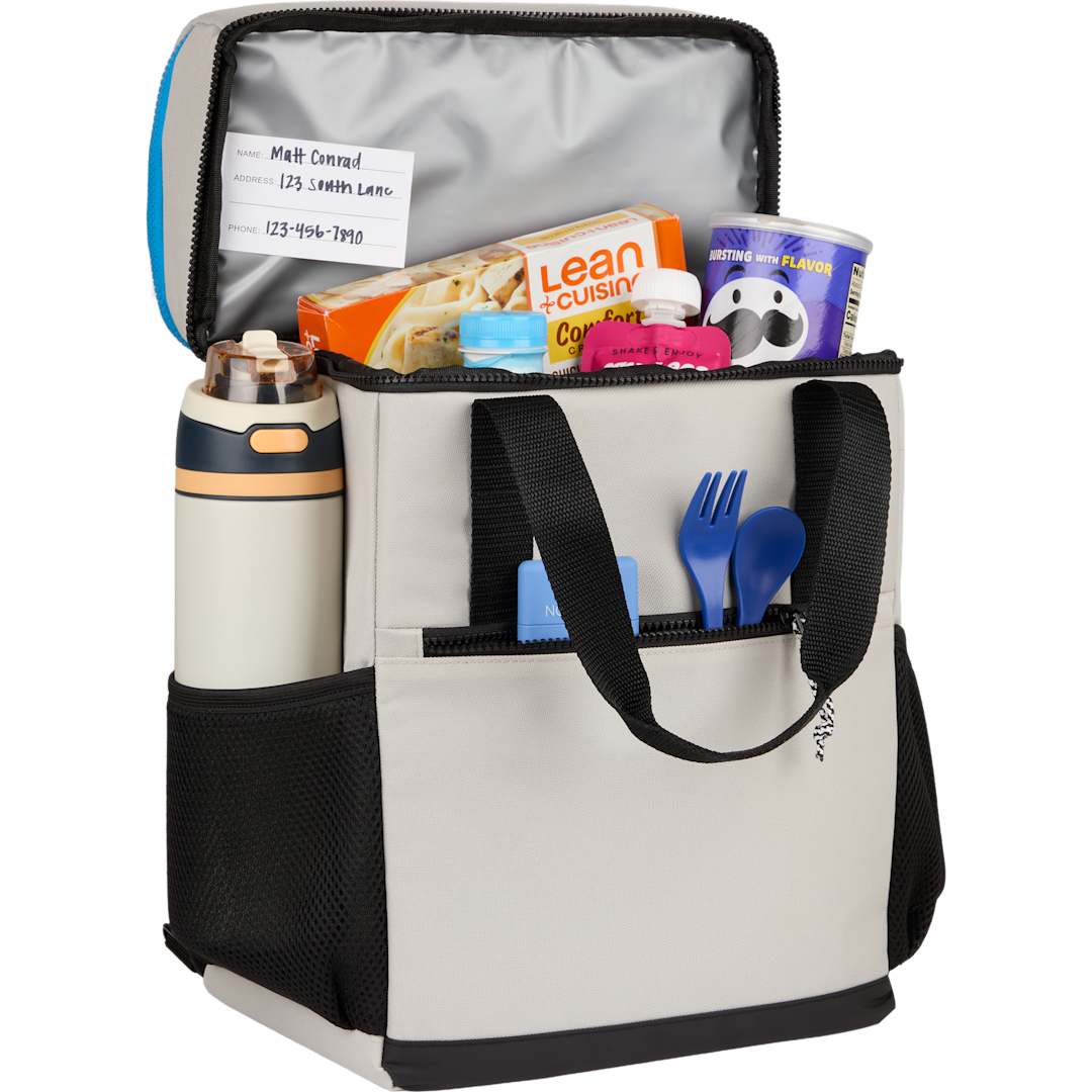 Glacial RPET Backpack Cooler - 3750-96 White