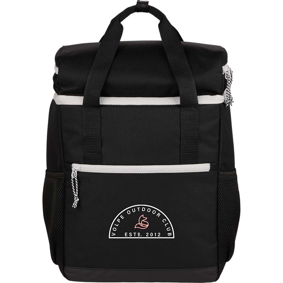 Glacial RPET Backpack Cooler - 3750-96 Black