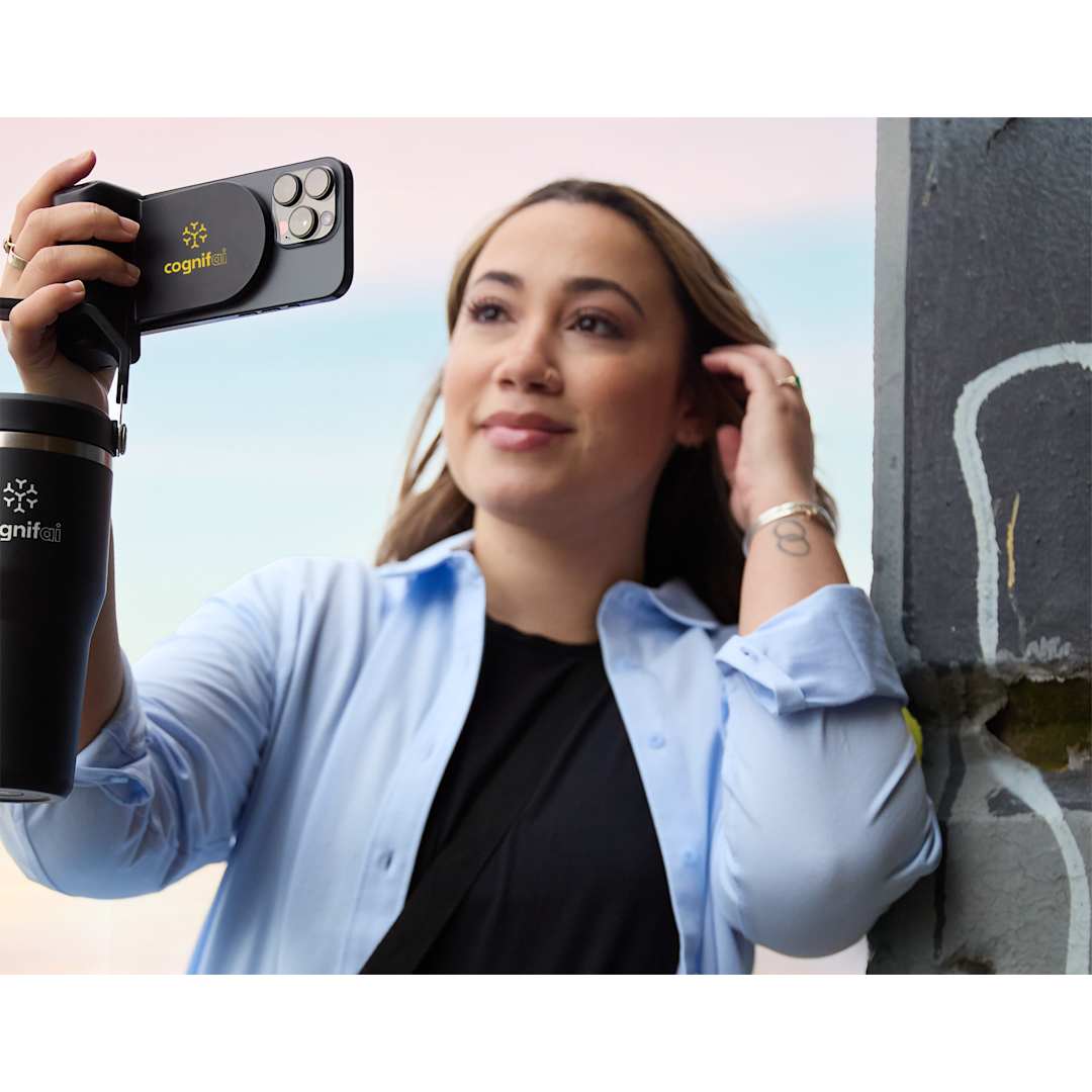 Phone Grip 5000 mAh MagClick™ Powerbank and Shutte - 7122-34 Black