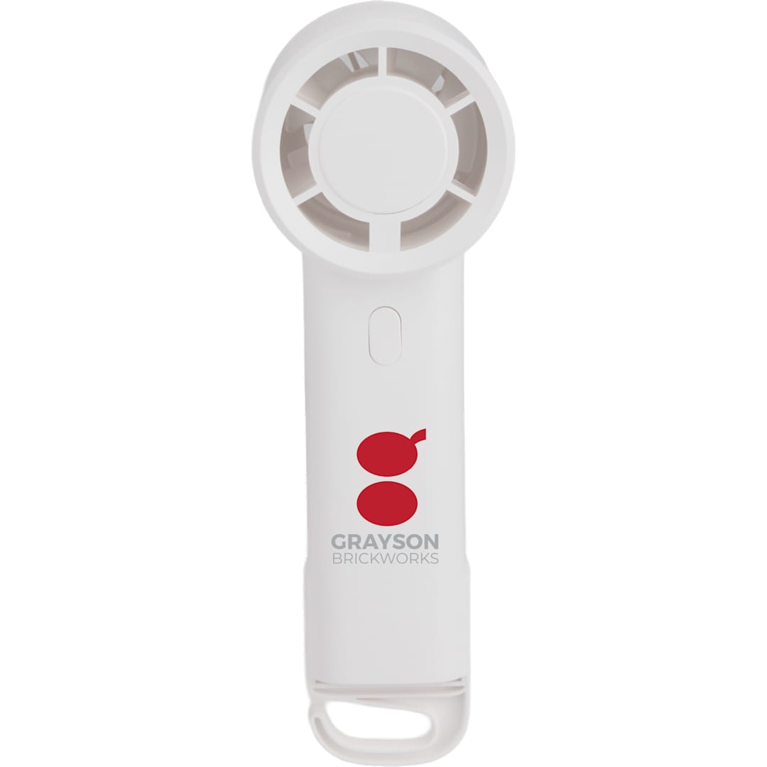 Pocket Chill 2000 mAh Power Bank with Cooling Fan - 7122-38 White