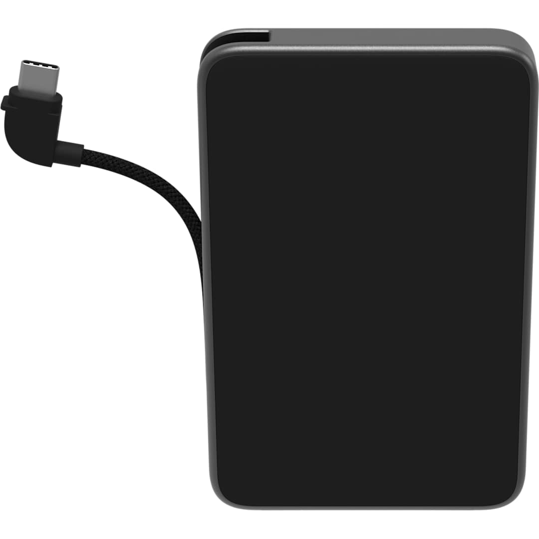 mophie mophie® Powerstation® Mini with Integrated Cable - 7124-30 Black