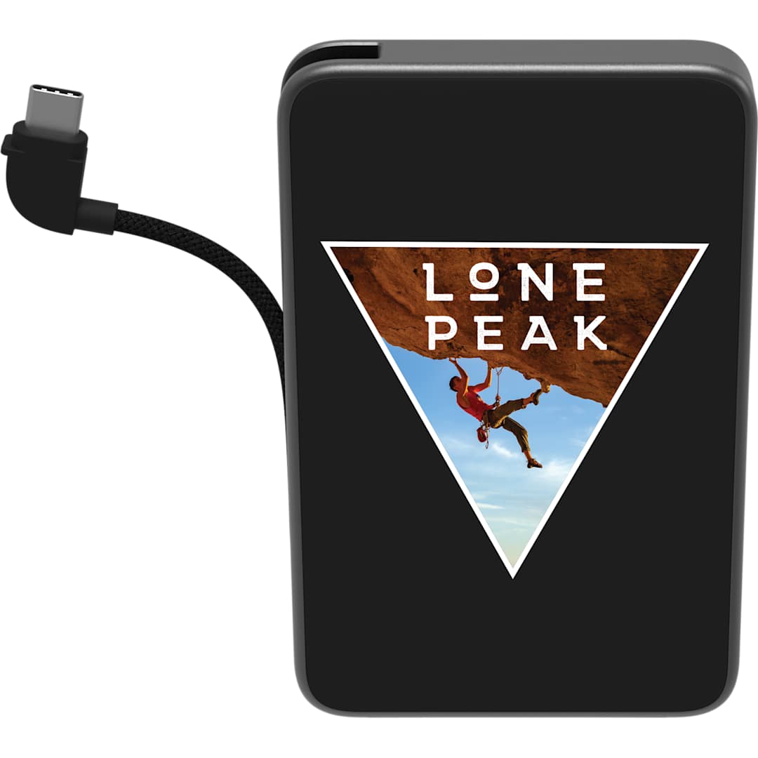 mophie mophie® Powerstation® Mini with Integrated Cable - 7124-30 Black