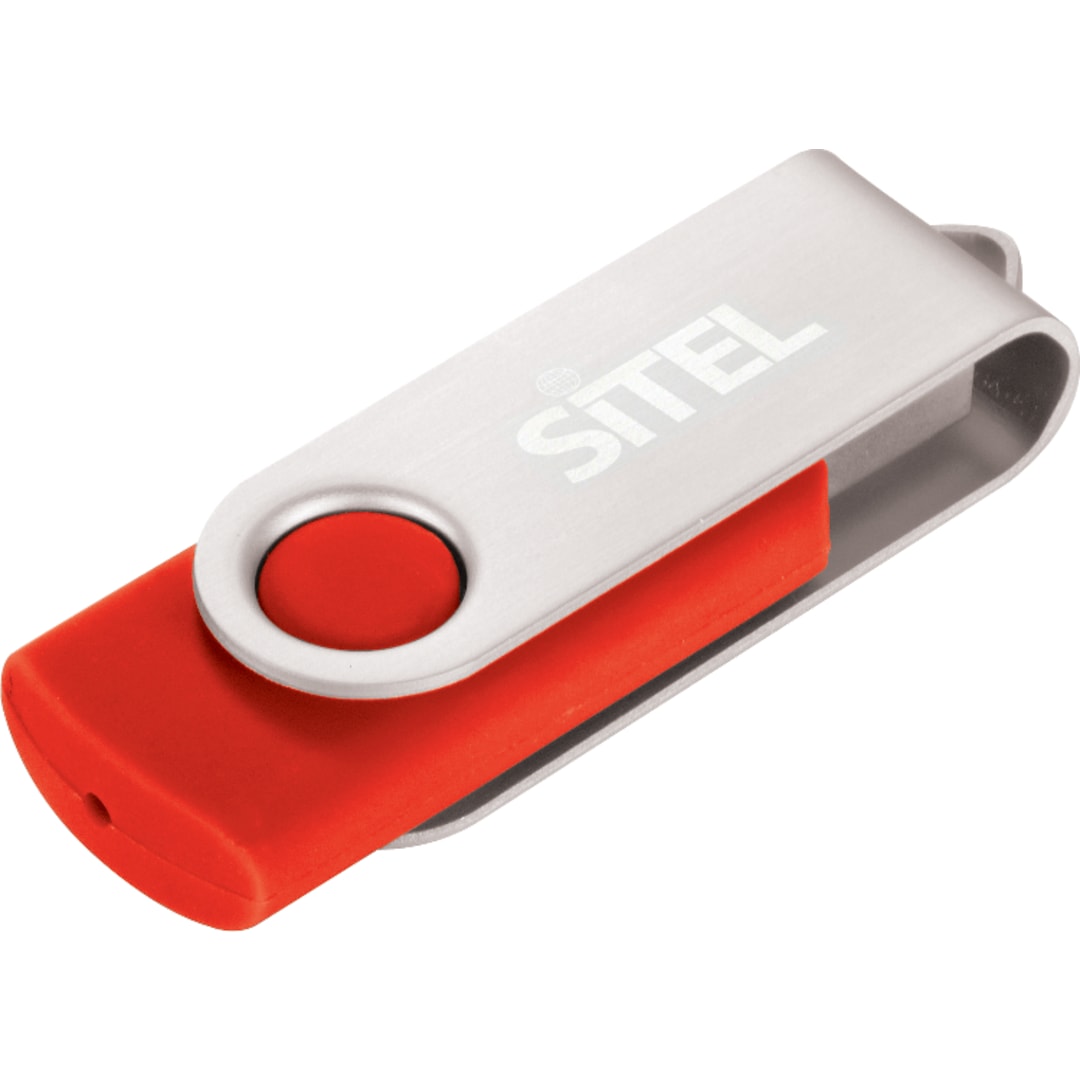 Rotate Flash Drive 2GB - 1690-48 Red