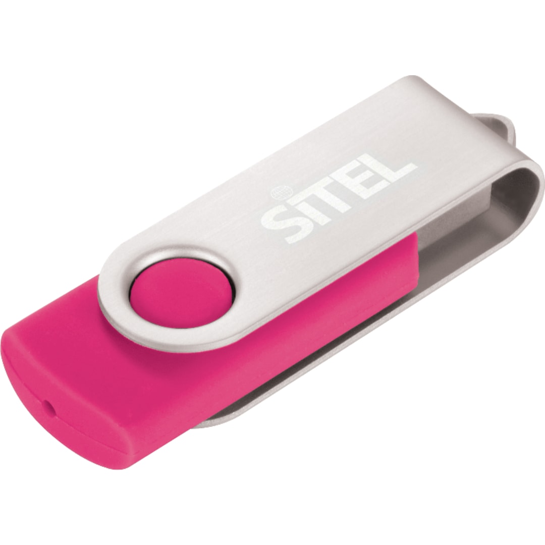 Rotate Flash Drive 2GB - 1690-48 Purple