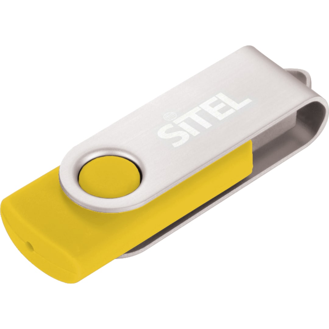 Rotate Flash Drive 2GB - 1690-48 Yellow