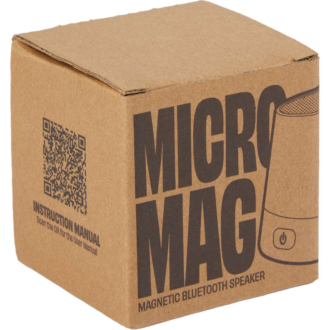 Micro Mag Magnetic Bluetooth Speaker - 7195-78 Black