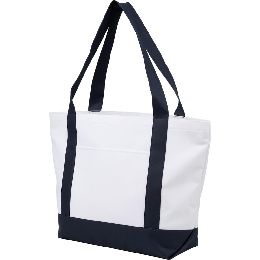 Oversized Recyled Canvas Tote Bag - 7901-51 Blue
