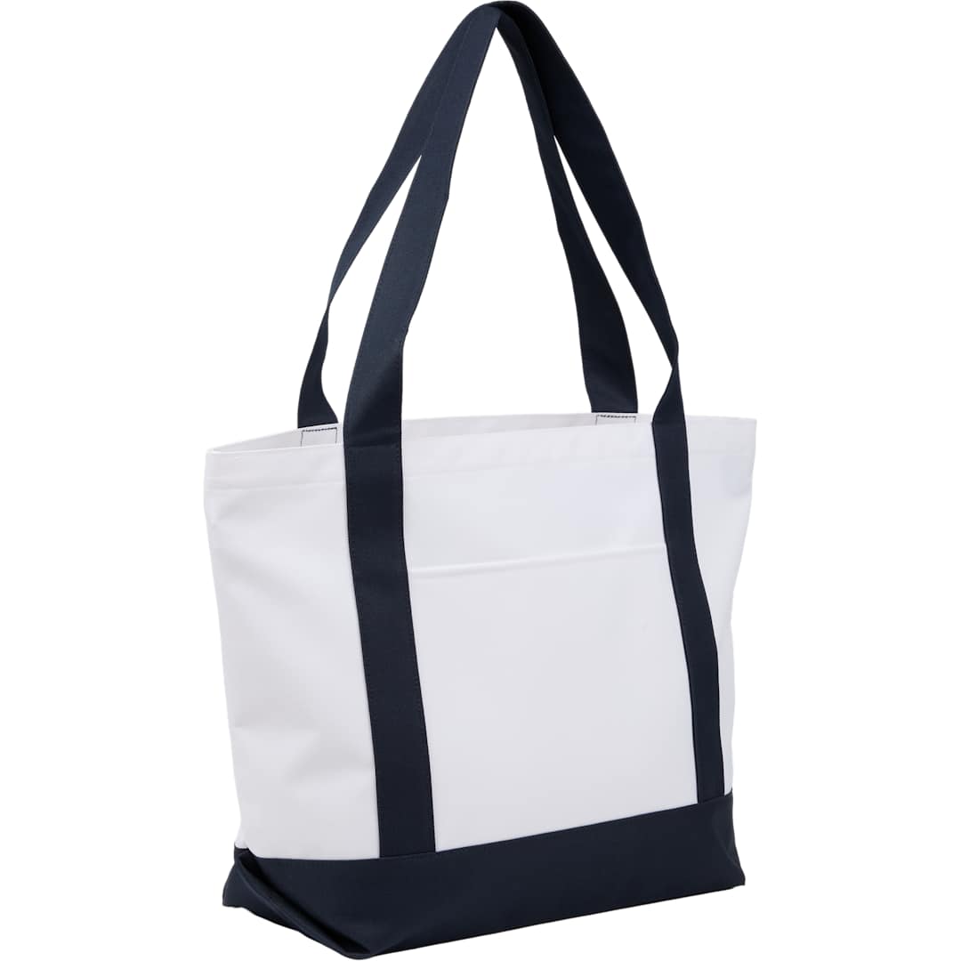 Oversized Recyled Canvas Tote Bag - 7901-51 Blue