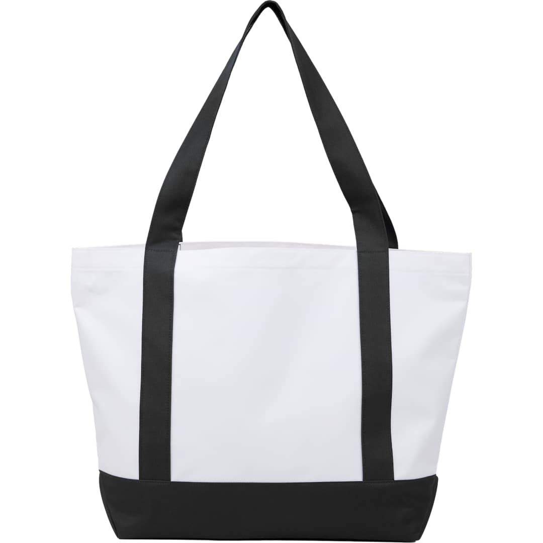 Oversized Recyled Canvas Tote Bag - 7901-51 Black
