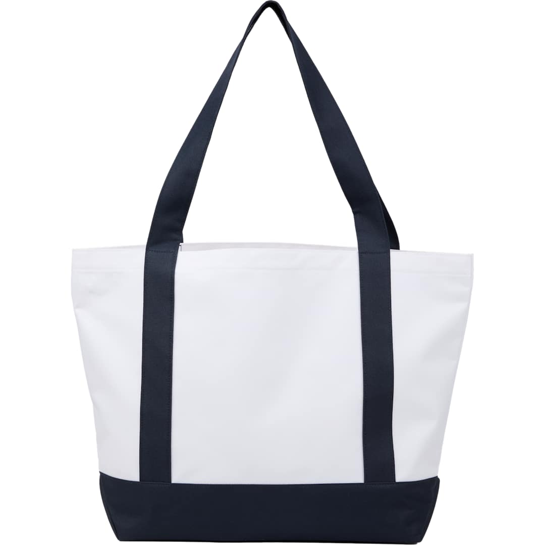 Oversized Recyled Canvas Tote Bag - 7901-51 Blue