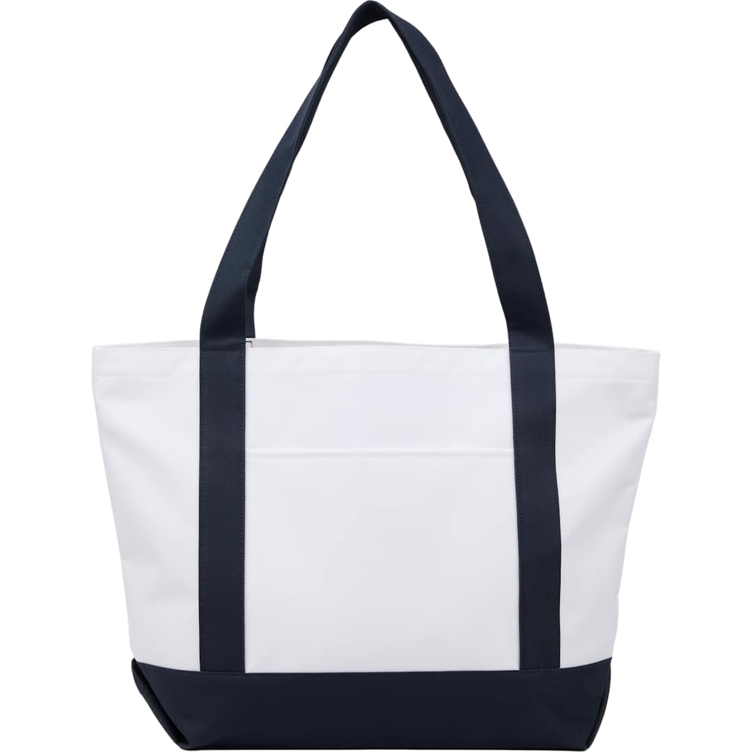 Oversized Recyled Canvas Tote Bag - 7901-51 Blue